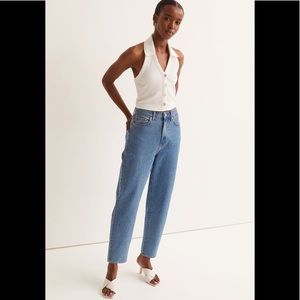 Mom loose fit ultra high jeans